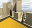 Scène de la ville Lowpoly