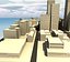 Scène de la ville Lowpoly
