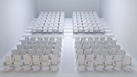 Cinema  Movie theatre seating set