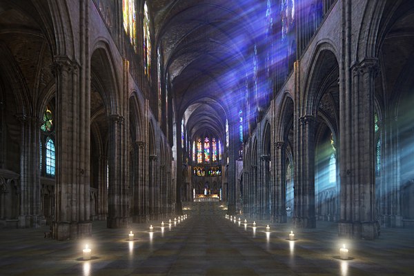 cathedral ultra hd 3D model