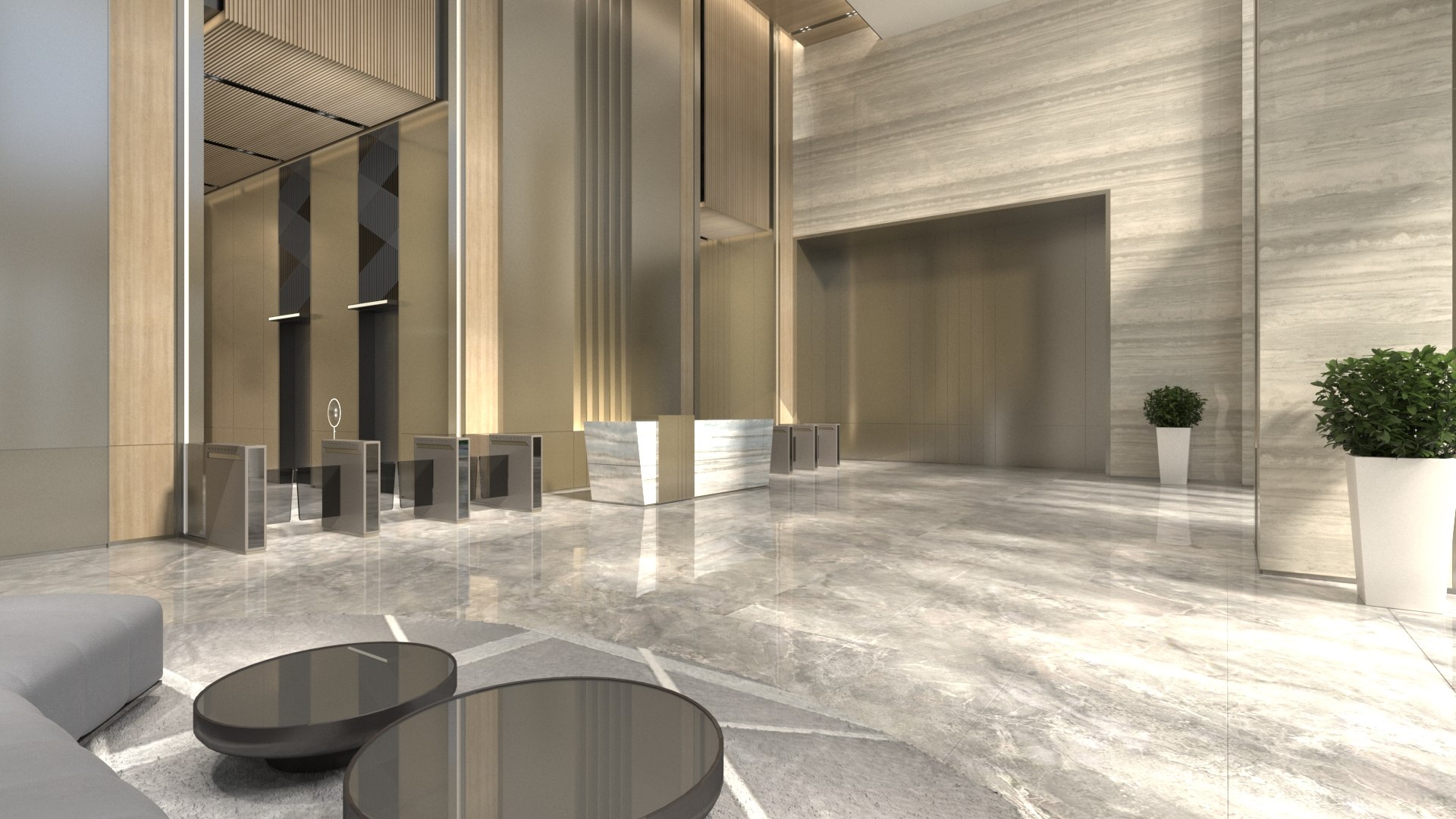 3D Modern Hall 51 - TurboSquid 2341760