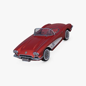 Chevrolet Corvette C1 1960 3D model