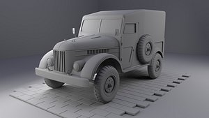 Gaz 69 - HighPoly