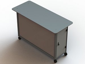 3D Aluminum Mobile Kitchen Station