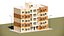Жилой дом Г плюс 4 в Revit