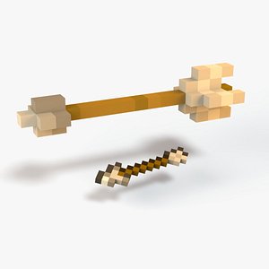 3D Minecraft Arrow Rig
