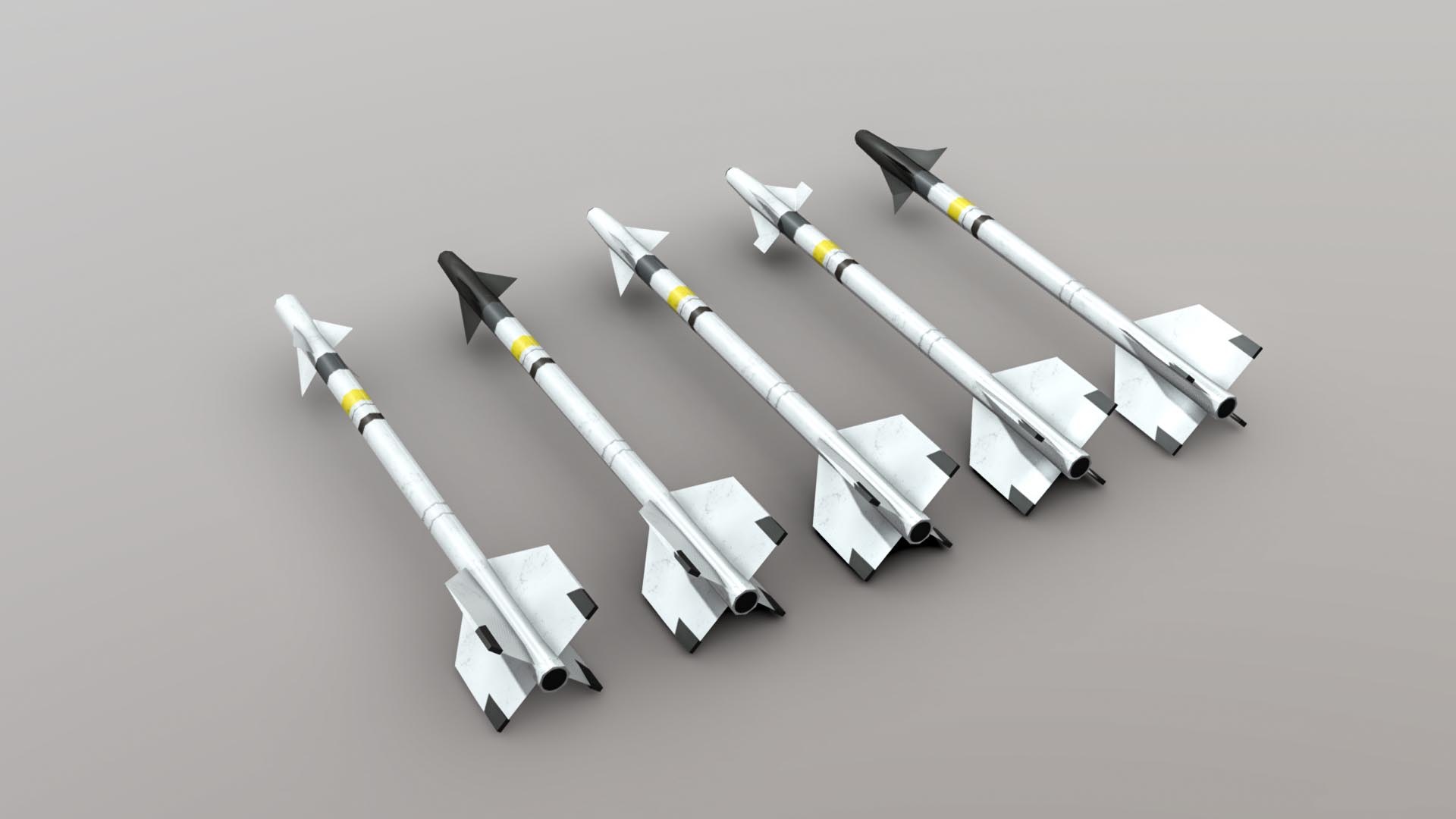 AIM-9 Sidewinder  Low Poly Pack 3D https://p.turbosquid.com/ts-thumb/BJ/9dtQj5/8L/2/jpg/1628279921/1920x1080/fit_q87/6dba1fe4a1e92221bb144222cddc0b5a2062553c/2.jpg