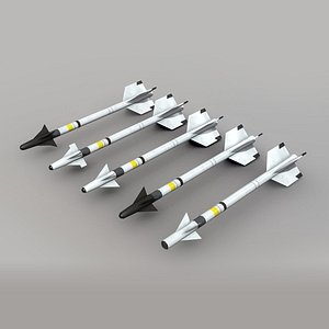 AIM-9 Sidewinder  Low Poly Pack