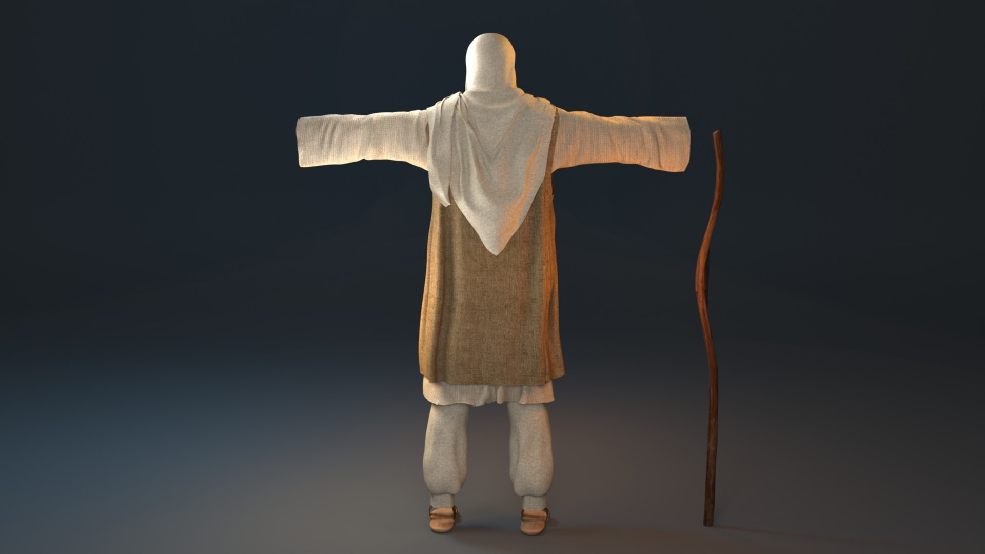 3D Old arab man clothes with sandal and stick https://p.turbosquid.com/ts-thumb/BJ/FAti8Q/vz/m4/jpg/1687132774/1920x1080/fit_q87/489e4983291e00be0e574854a5e1872e40f7f9fe/m4.jpg