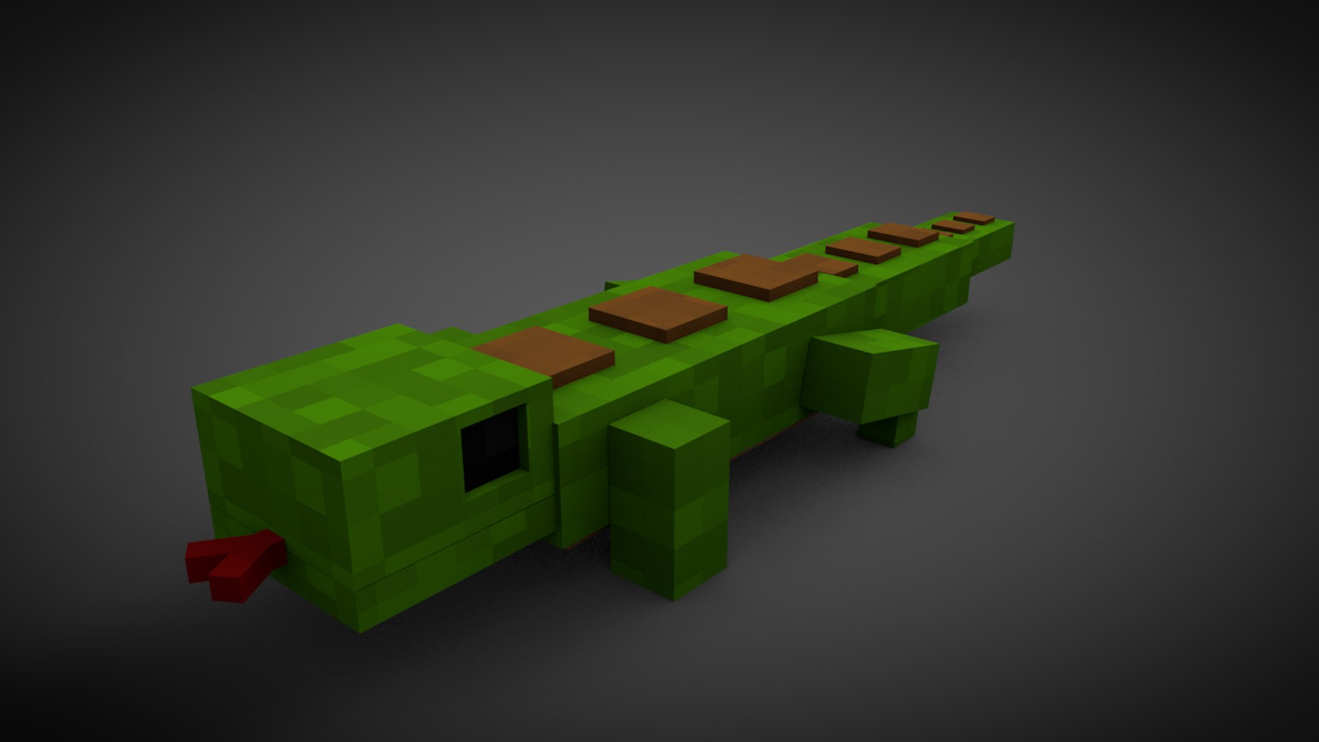 Little Lizard Minecraft Five Nights At Freddy's 3d Lizard Minecraft