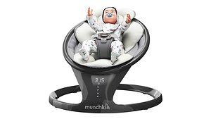 3D Baby Rocker Munchkin Cradle