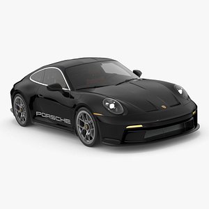 Sport Car Porsche 911 2024 Black