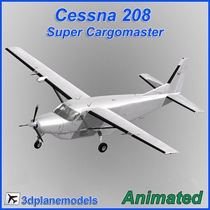 Cessna 208 Super Cargomaster Generic white