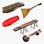 Coleção 2 de instrumentos de corda tradicionais