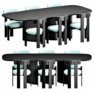 3D model Bonaldo Louver Table