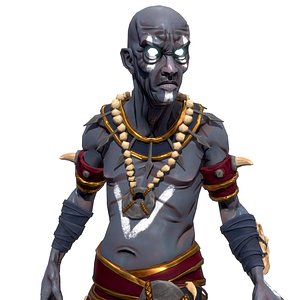 shaman character 3D