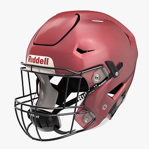 Riddell SpeedFlex Adult Football Helmet With Facemask - 3D Model by frezzy