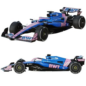3D model F1 Alpine A525 2025