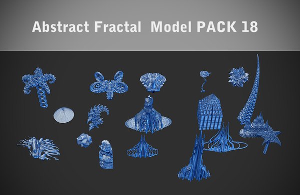 abstract fractal pack 18 max