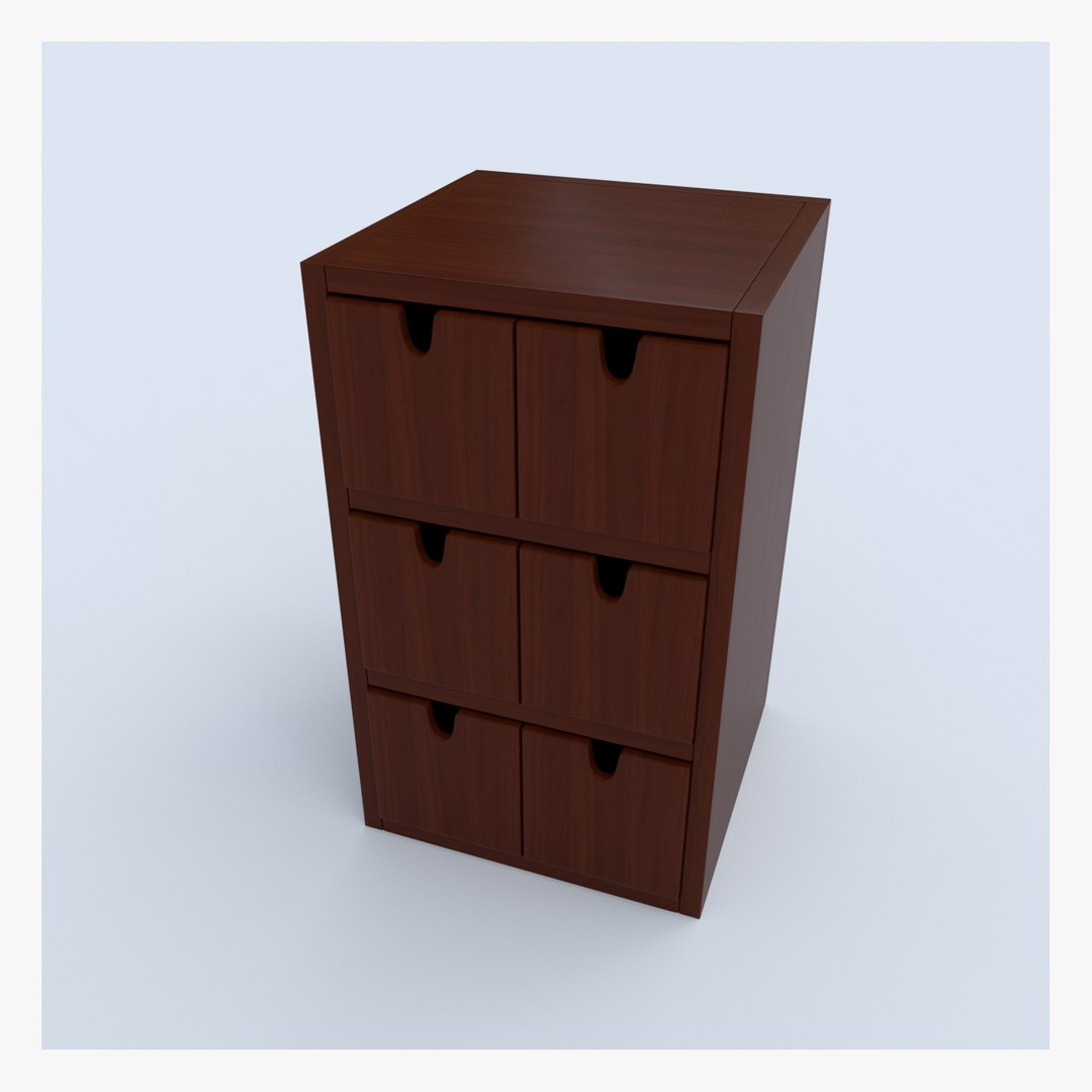 3d storage box dae