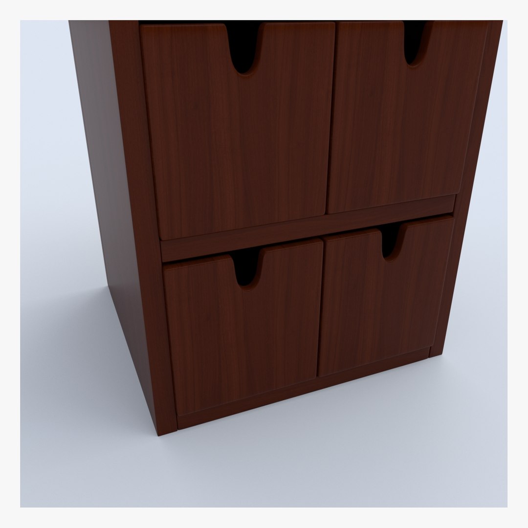 3d storage box dae