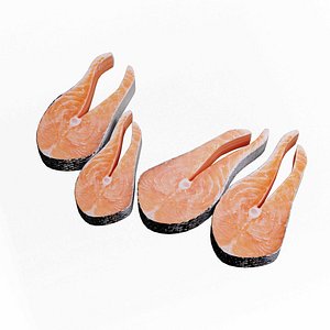 Salmon Fish 3D model