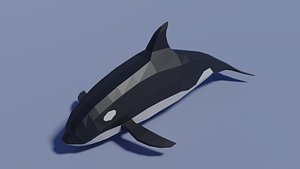 Cartoon Killer Whale