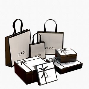 Gucci Gift Packaging Boxes and Paper Bags