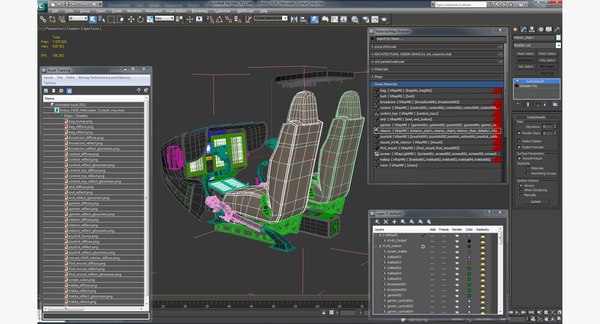 Airbus H145 Hubschrauber-Cockpit 3D-Modell - TurboSquid 1339405