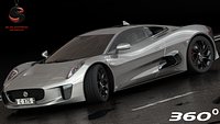 Jaguar C-X75 2015 (Low Interior)