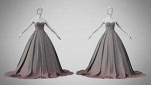 Dress 47 Dark Greyish Brown