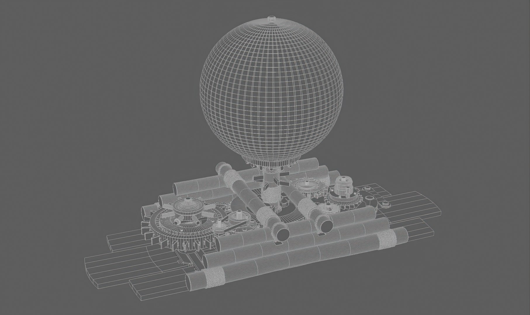 Wood Gears Animation 3D Model - TurboSquid 2307341