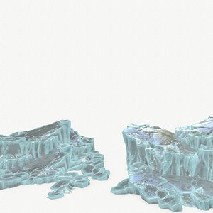 3D ice rocks