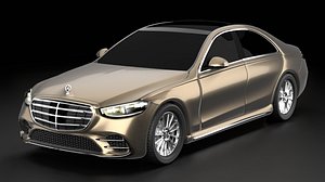 Mercedes-Benz S-Class 2021 exterior 3D model