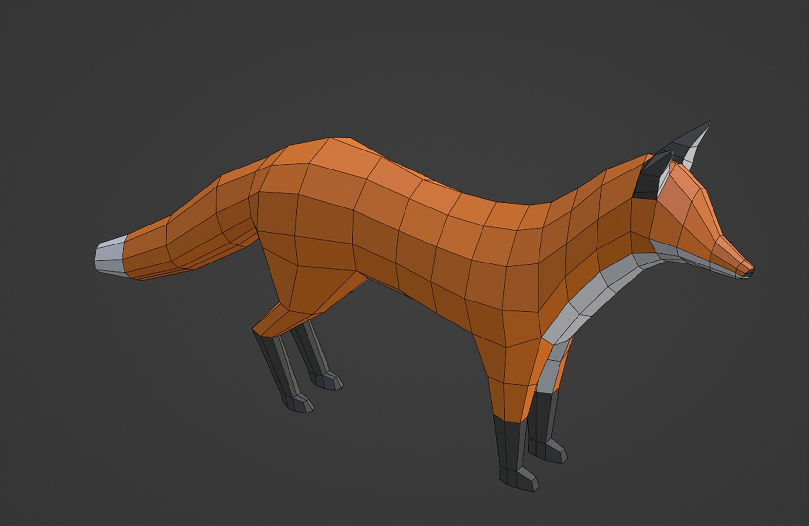 3D Stylized Lowpoly FOX - TurboSquid 2121956