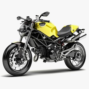 bike ducati monster 1100 3d c4d