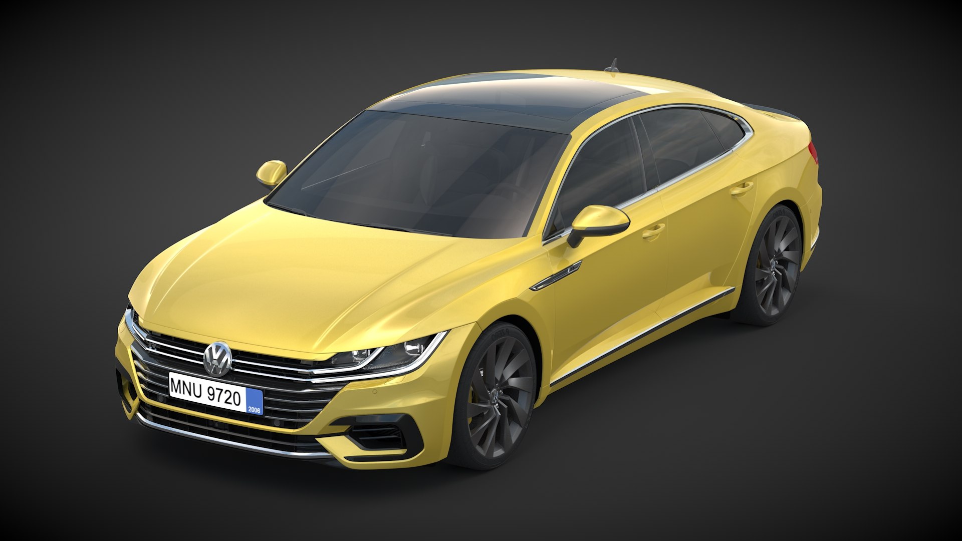 3D model volkswagen aerton r-line 2018 - TurboSquid 1453475