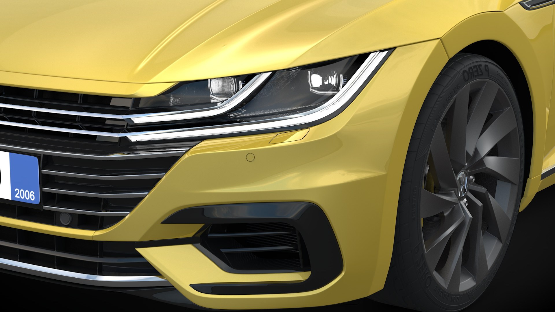 3D Model Volkswagen Aerton R-line 2018 - TurboSquid 1453475