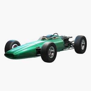 car classic formula 3D model