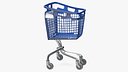 Plastic Shopping Trolley 100L