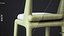 Silla 05 - Silla de comedor minimalista con estructura de madera