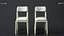 Silla 05 - Silla de comedor minimalista con estructura de madera