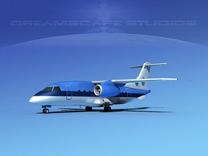 airlines 328jet jet aircraft 3d max