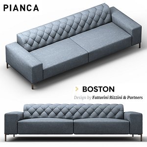 boston sofa 3D model