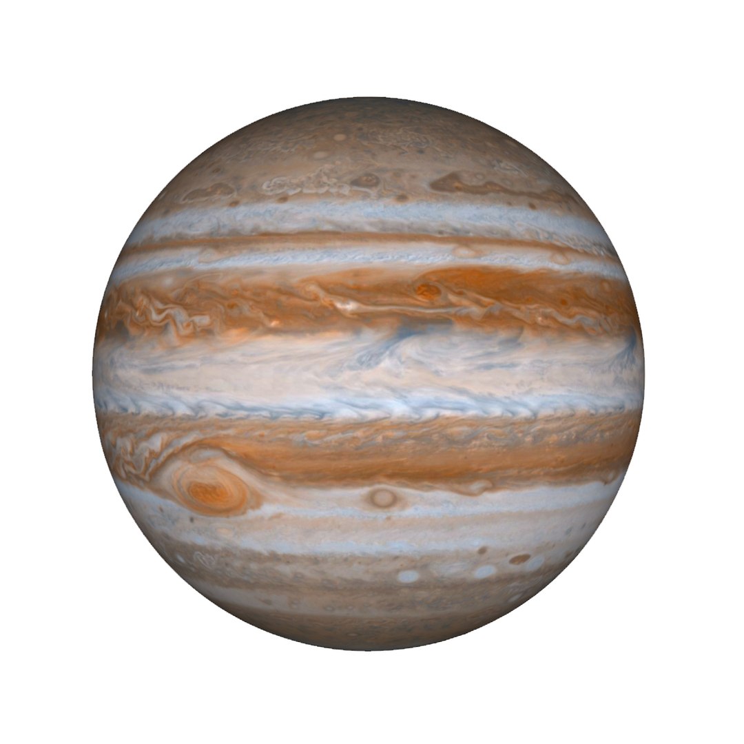 3D Jupiter Model - TurboSquid 1243185