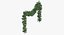 Garland Frosted Long