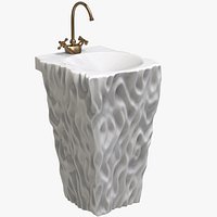Stone Sink Pedestal