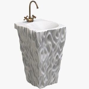 Stone Sink Pedestal