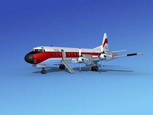 propellers electra lockheed 3d max