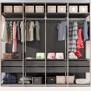 3D dressing room model
